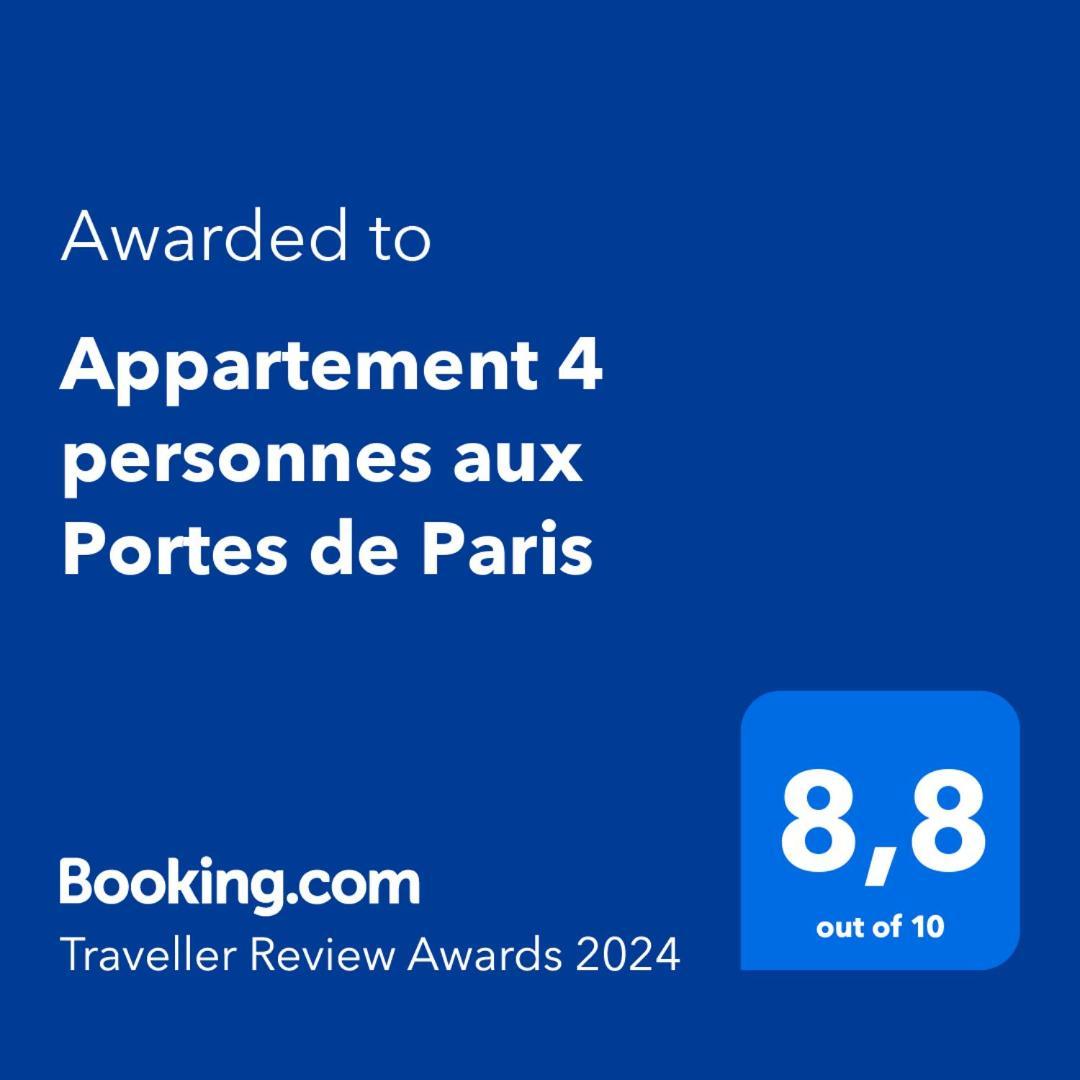 Appartement 4 Personnes Aux Portes De Paris Сен Дени Екстериор снимка